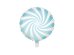 Foil Balloon Candy, 35cm, light blue