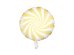Foil Balloon Candy, 35cm, light yellow