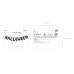 Foil balloon Halloween, 280x46 cm, black