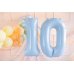 Foil Balloon Number ''1'', 72cm, light blue