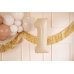 Foil Balloon Number ''1'', 72cm, beige