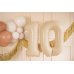 Foil Balloon Number ''1'', 72cm, beige