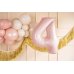 Foil Balloon Number ''4'', 72cm, light pink