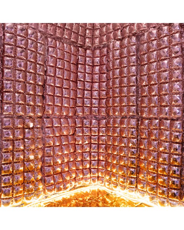 Foil balloon curtain, Rose Gold, 72x143 cm