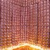Foil balloon curtain, Rose Gold, 72x143 cm