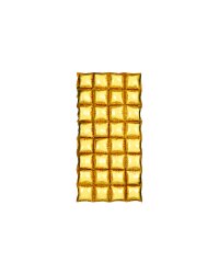 Foil balloon curtain, Gold, 72x143 cm
