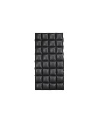 Foil balloon curtain, Black 72x143 cm