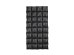 Foil balloon curtain, Black 72x143 cm