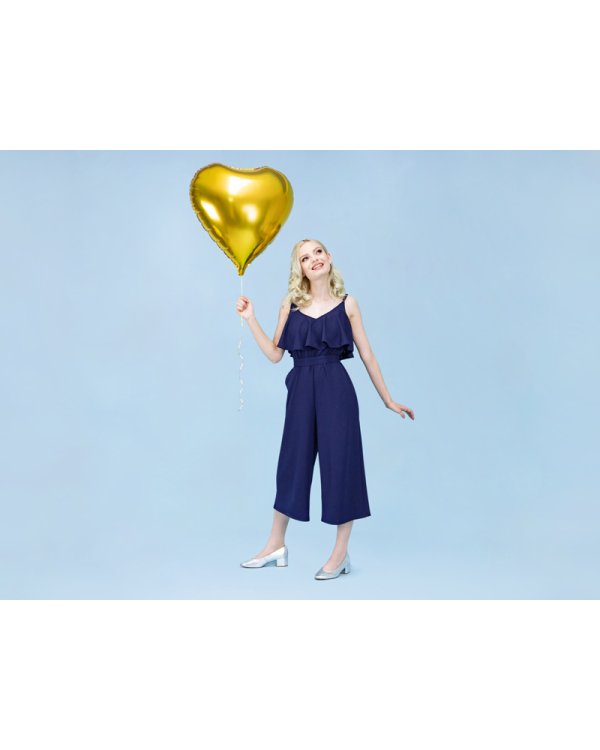Foil Balloon Heart, 61cm, gold
