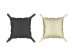 Foil balloon curtain double-sided Square, black-beige, 35 x 35 cm (1 pkt / 4 pc.)