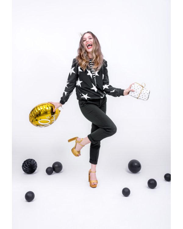 Foil Balloon 30th Birthday, gold, 45 cm