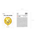 Foil Balloon 30th Birthday, gold, 45 cm