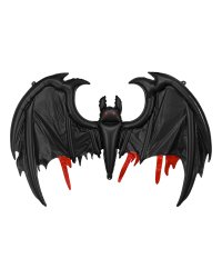 Foil Balloon Bat, 120x81 cm, black