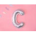 Foil Balloon Letter ''C'', 35cm, holographic