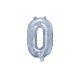 Foil Balloon Letter ''O'', 35cm, holographic