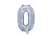 Foil Balloon Letter ''O'', 35cm, holographic