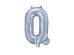 Foil Balloon Letter ''Q'', 35cm, holographic