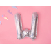 Foil Balloon Letter ''W'', 35cm, holographic