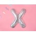 Foil Balloon Letter ''X'', 35cm, holographic