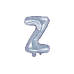 Foil Balloon Letter ''Z'', 35cm, holographic