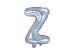 Foil Balloon Letter ''Z'', 35cm, holographic