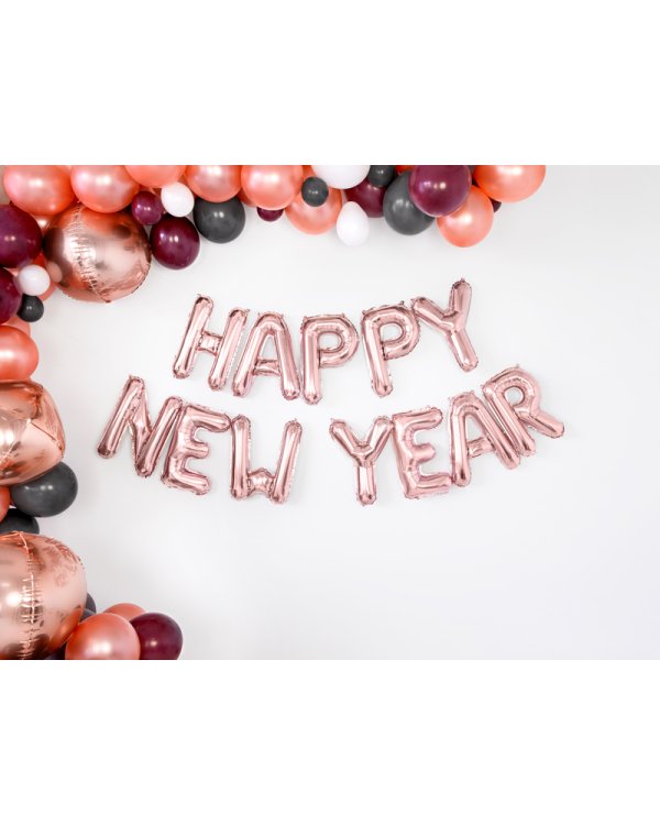 Foil Balloon Letter ''A'', 35cm, rose gold