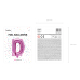 Foil Balloon Letter ''D'', 35cm, dark pink