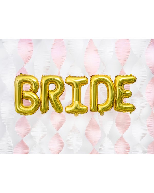 Foil Balloon Letter ''D'', 35cm, gold