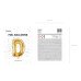 Foil Balloon Letter ''D'', 35cm, gold