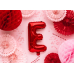 Foil Balloon Letter ''E'', 35cm, red