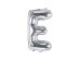 Foil Balloon Letter ''E'', 35cm, silver