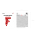 Foil Balloon Letter ''F'', 35cm, red