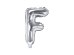 Foil Balloon Letter ''F'', 35cm, silver