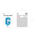 Foil Balloon Letter ''G'', 35cm, blue
