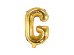 Foil Balloon Letter ''G'', 35cm, gold