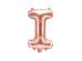 Foil Balloon Letter ''I'', 35cm, rose gold
