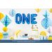 Foil Balloon Letter ''J'', 35cm, blue