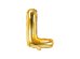 Foil Balloon Letter ''L'', 35cm, gold
