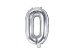 Foil Balloon Letter ''O'', 35cm, silver