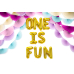 Foil Balloon Letter ''O'', 35cm, gold