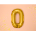 Foil Balloon Letter ''O'', 35cm, gold