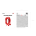 Foil Balloon Letter ''Q'', 35cm, red