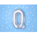 Foil Balloon Letter ''Q'', 35cm, silver