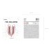 Foil Balloon Letter ''U'', 35cm, rose gold