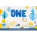 Foil Balloon Letter ''V'', 35cm, blue
