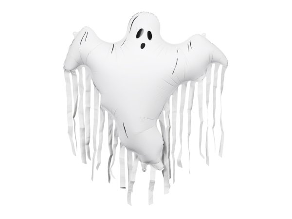 Foil Balloon Ghost with Tassels, 93x86 cm, mix