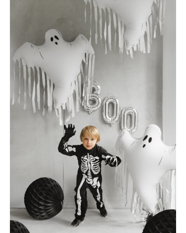 Foil Balloon Ghost with Tassels, 93x86 cm, mix