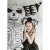 Foil Balloon Skeleton XXL, 46x129 cm, mix