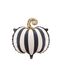 Foil Balloon Striped Pumpkin, 39x38 cm, mix