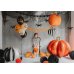 Foil Balloon Striped Pumpkin, 39x38 cm, mix
